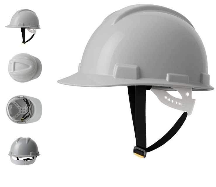 Casco Gris Arnés Plástico DRILO