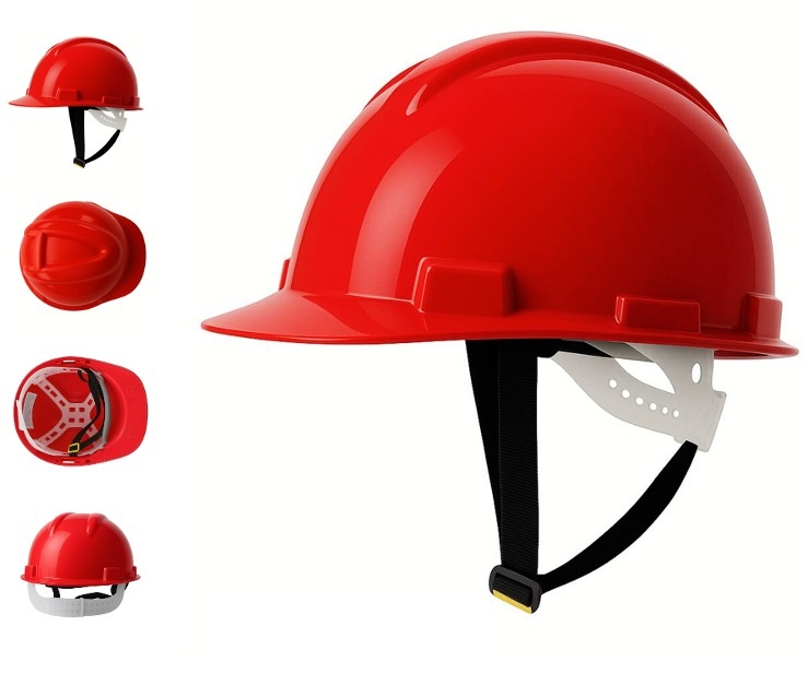 Casco Rojo Arnés Plástico DRILO
