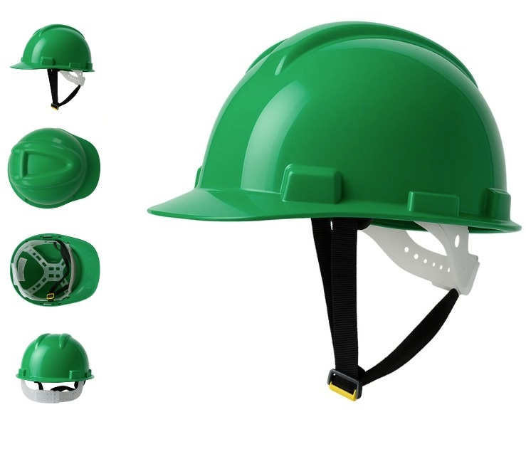 Casco Verde Arnés Plástico DRILO